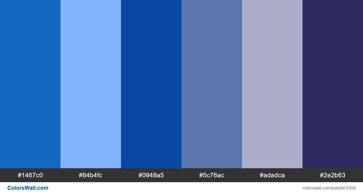 Daily colors palette 364 - #3358
