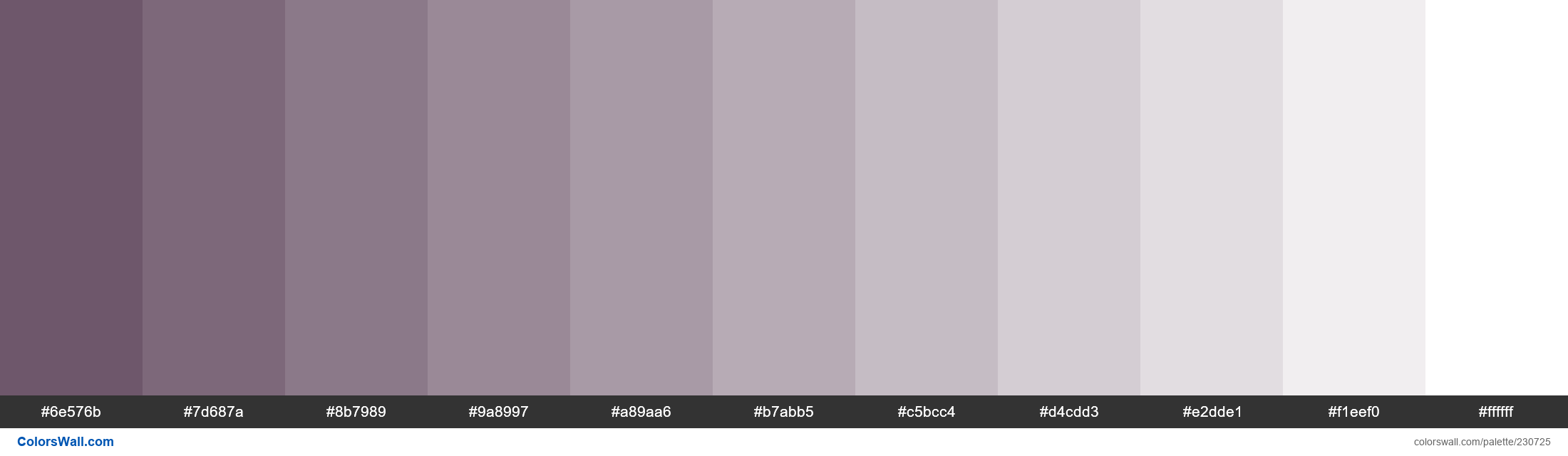 Dark Purple Grey Colors Palette ColorsWall