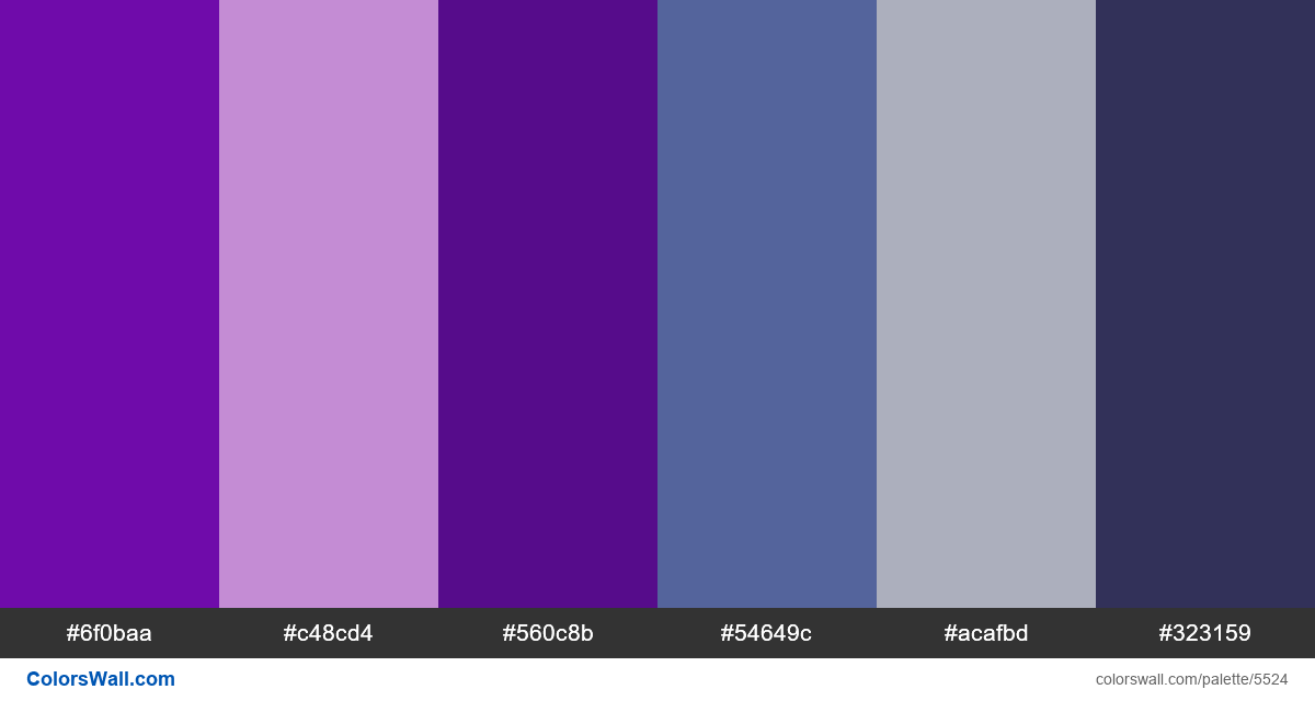 Dark uxui neon colors palette - ColorsWall