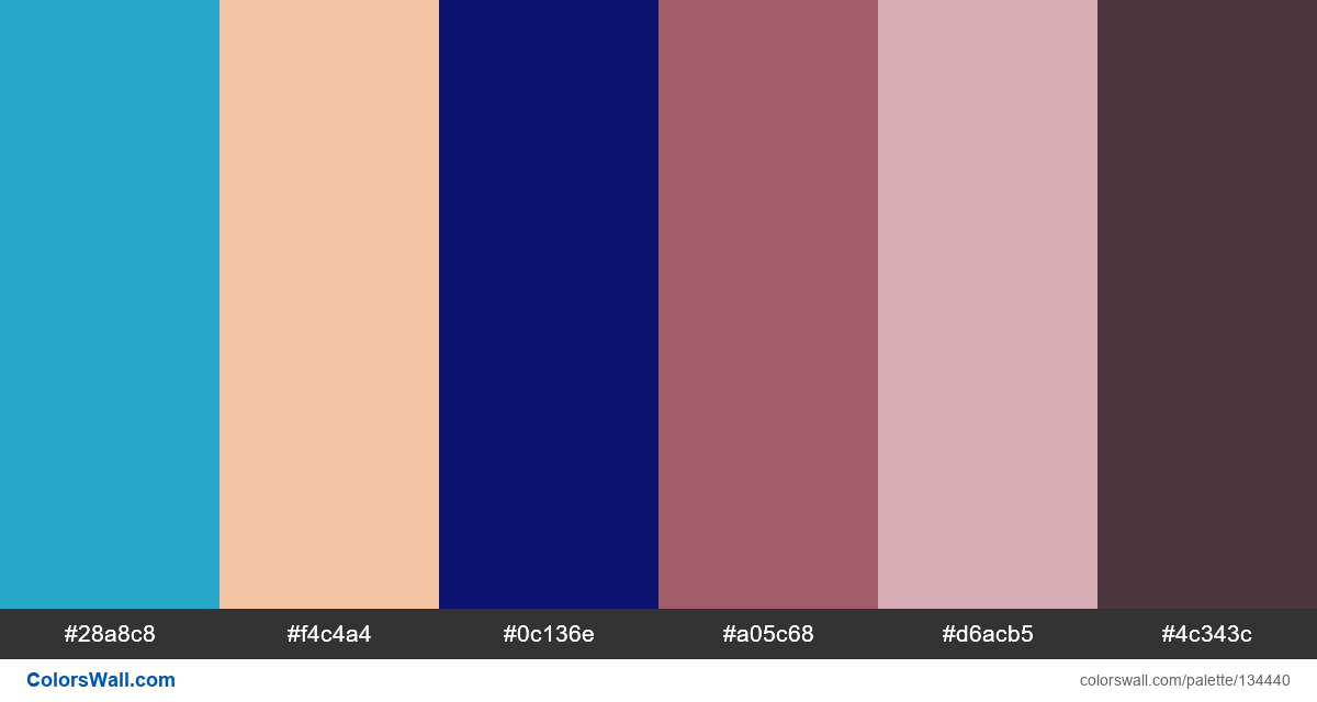 Design space gradient universe colors palette - #134440