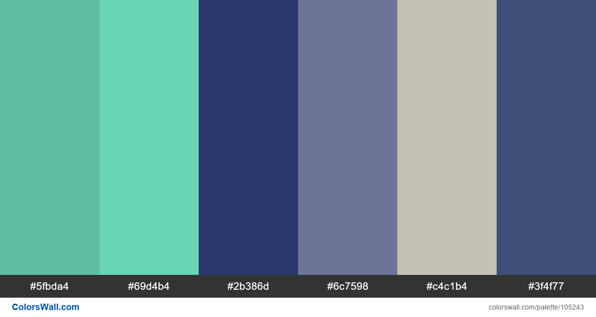 Design website ui minimal colors palette - #105243