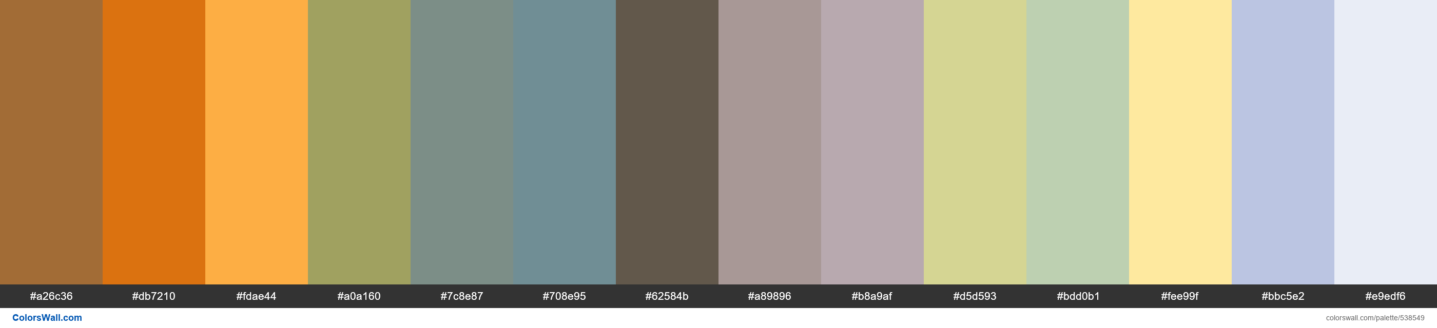 Eagle, Gold Orange, Safflower, Gothic Revival Green, Underseas, Baritone, Prospect, Trillium, Cloud Grey, Mellow Green, Apple Ice, - #538549