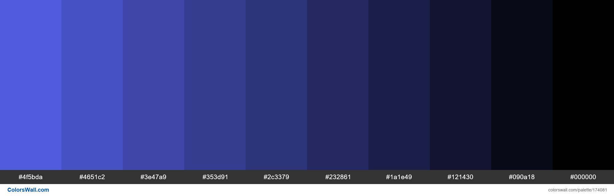 Electric indigo shades colors - ColorsWall