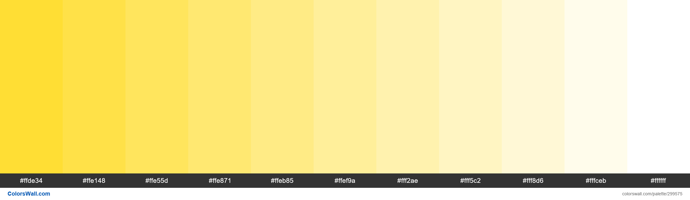 Emoji Yellow colors palette - ColorsWall