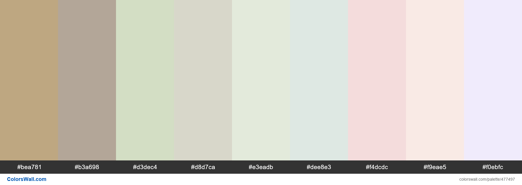 Equestrian, Sediment, Meadow Mist, Light Livingstone, Rhine Falls, Sandwashed Glassshard, Light Nursery palette - #477497