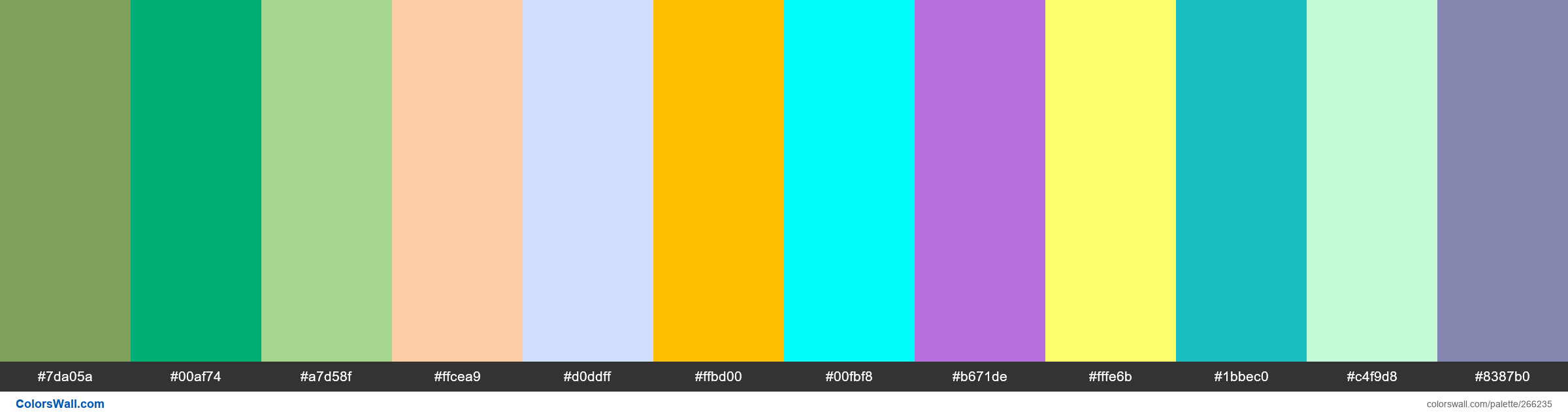 excel-colors-palette-7da05a-00af74-a7d58f-colorswall