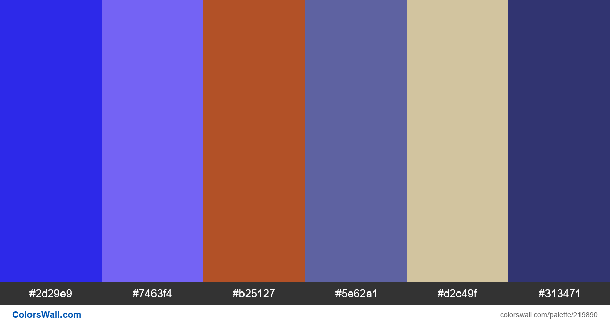 Exercise trending gym mobile app colors palette | ColorsWall