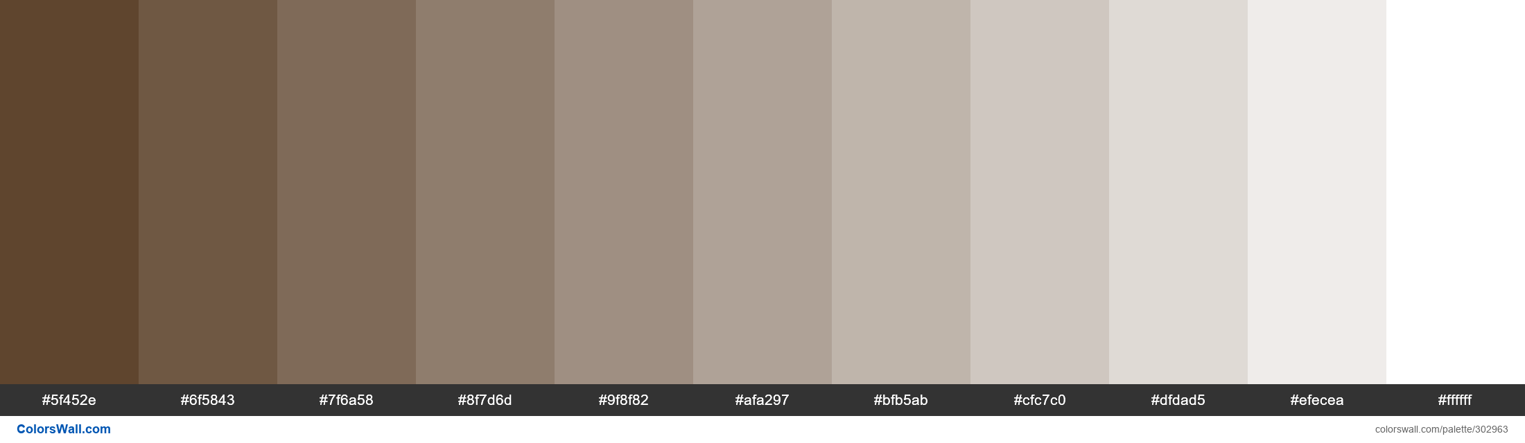 Extra Deep Golden colors palette - ColorsWall