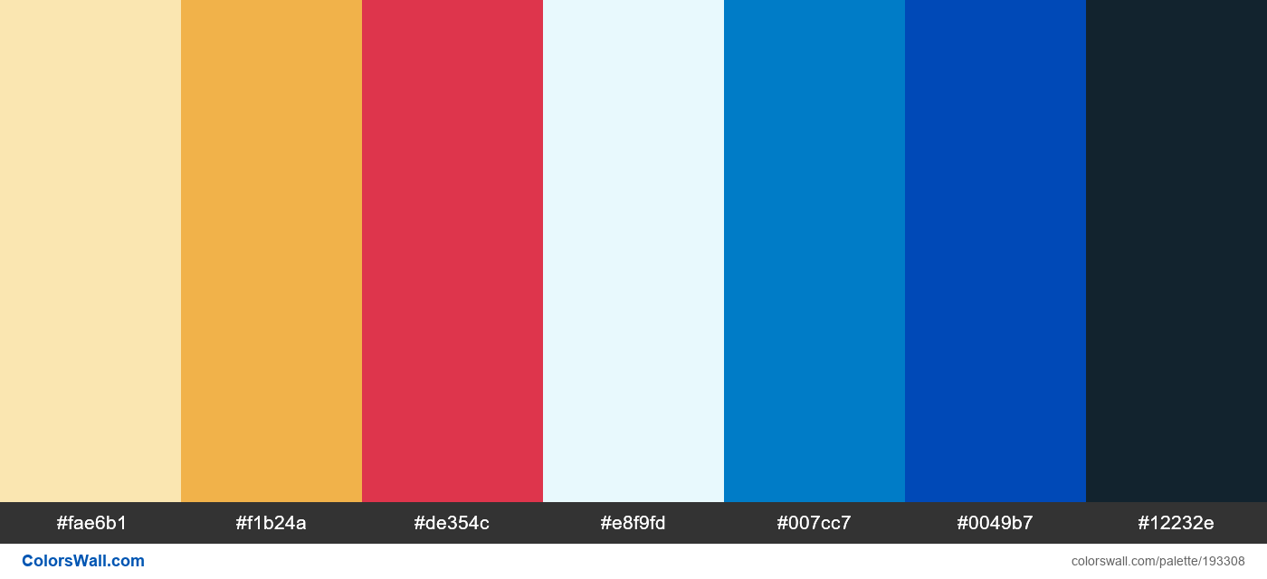 Shades of Material Design Light Blue color #03A9F4 hex - ColorsWall