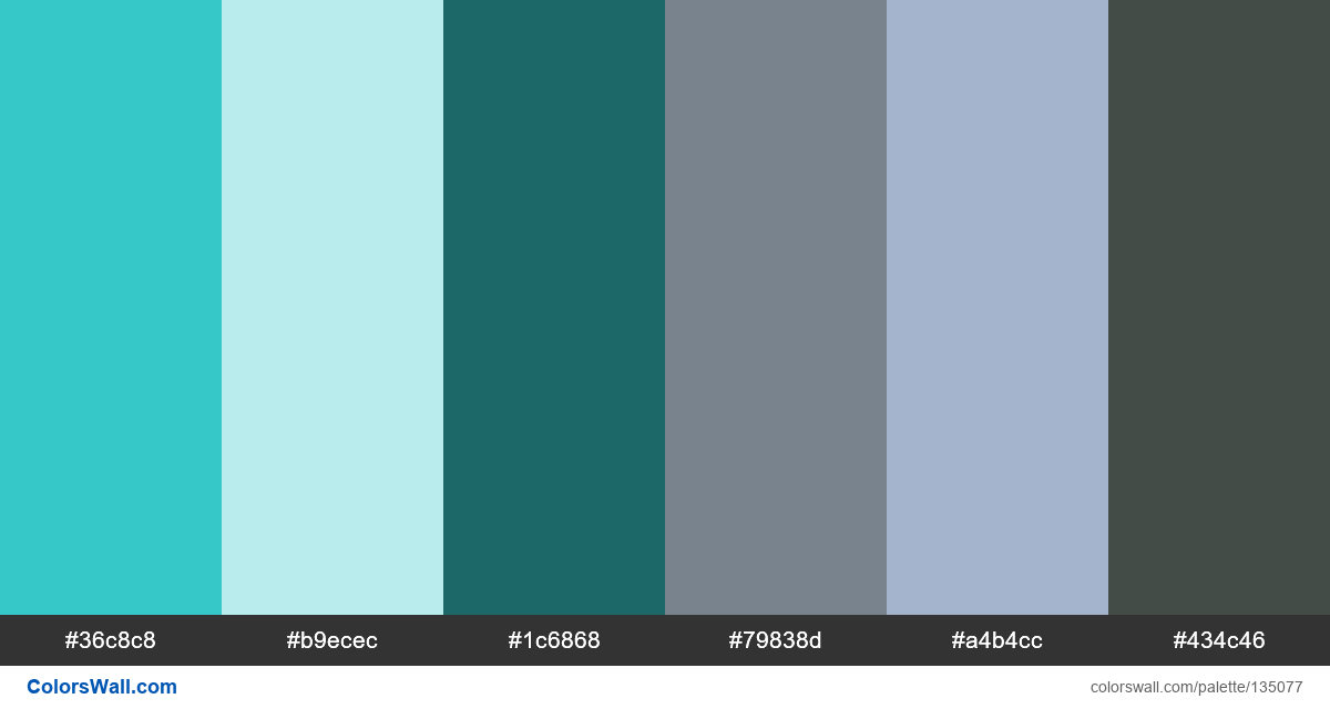 Figma grey minimal mobile colors - #135077