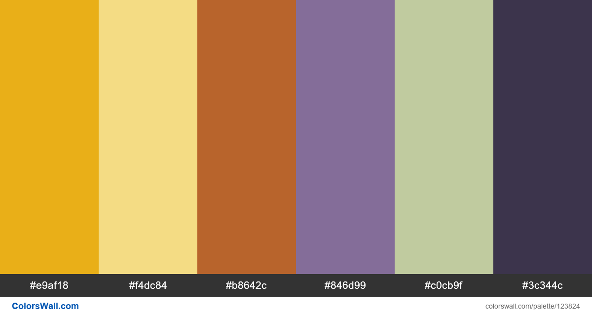 12 Pastel Colors colors palette - ColorsWall