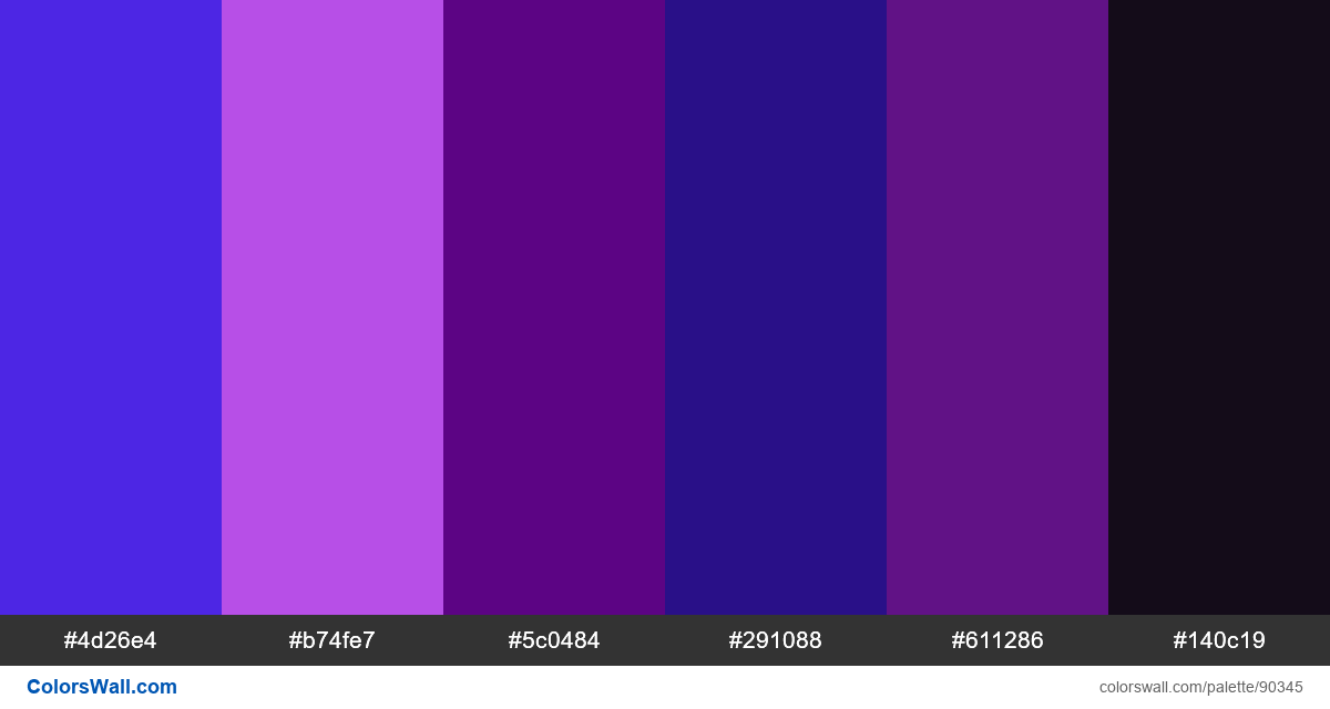 Freelance typography 2017 motivation palette - ColorsWall