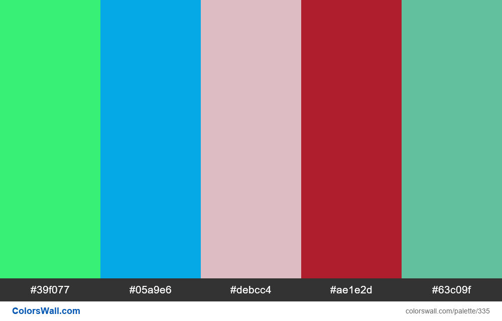Generated color palette #9 - #335