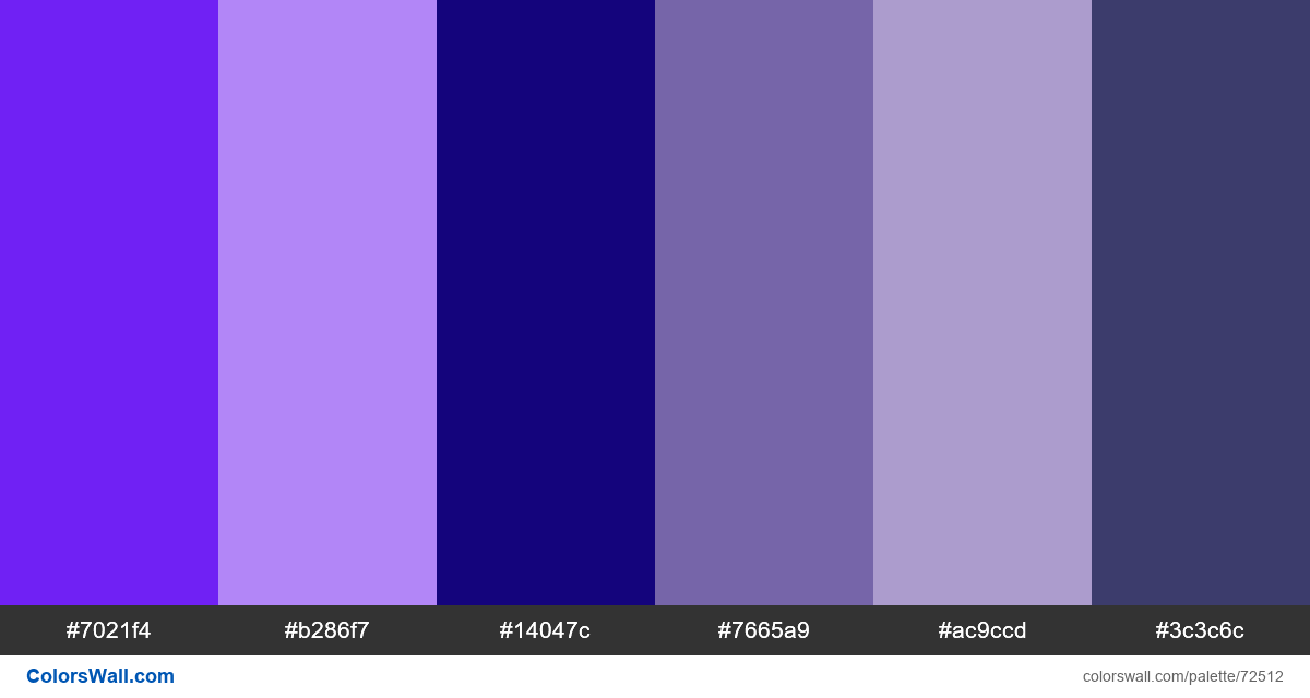 Gradient postereveryday dream poster palette - ColorsWall