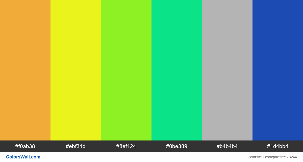 16+ New Year Color Palette