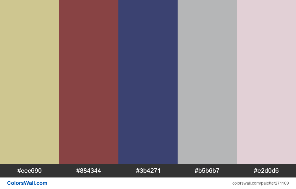 Hearts of Palm colors palette - ColorsWall