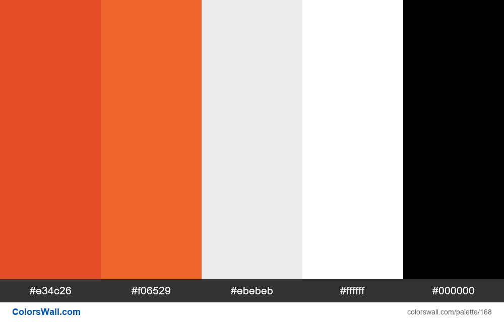 HTML5 logo colors - #168