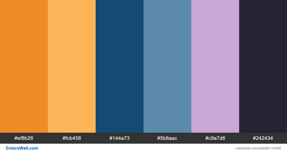 Illustration Digital Art Flat Web Design Colors Palette Colorswall