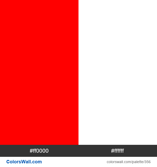 Indonesia flag color codes