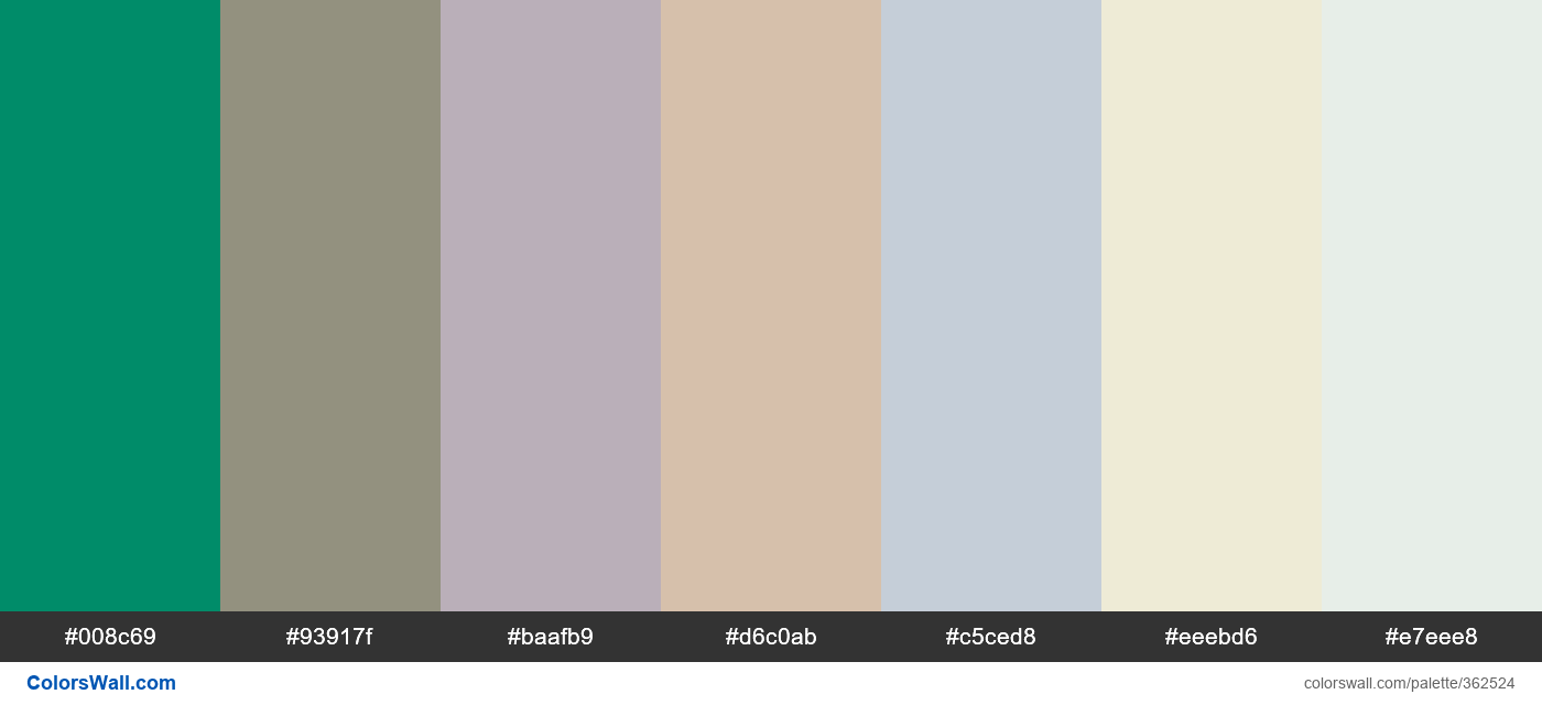 Indonesian Jungle, Sandgrass Green, Down Dog, Comforting, Nefarious Blue palette - #362524