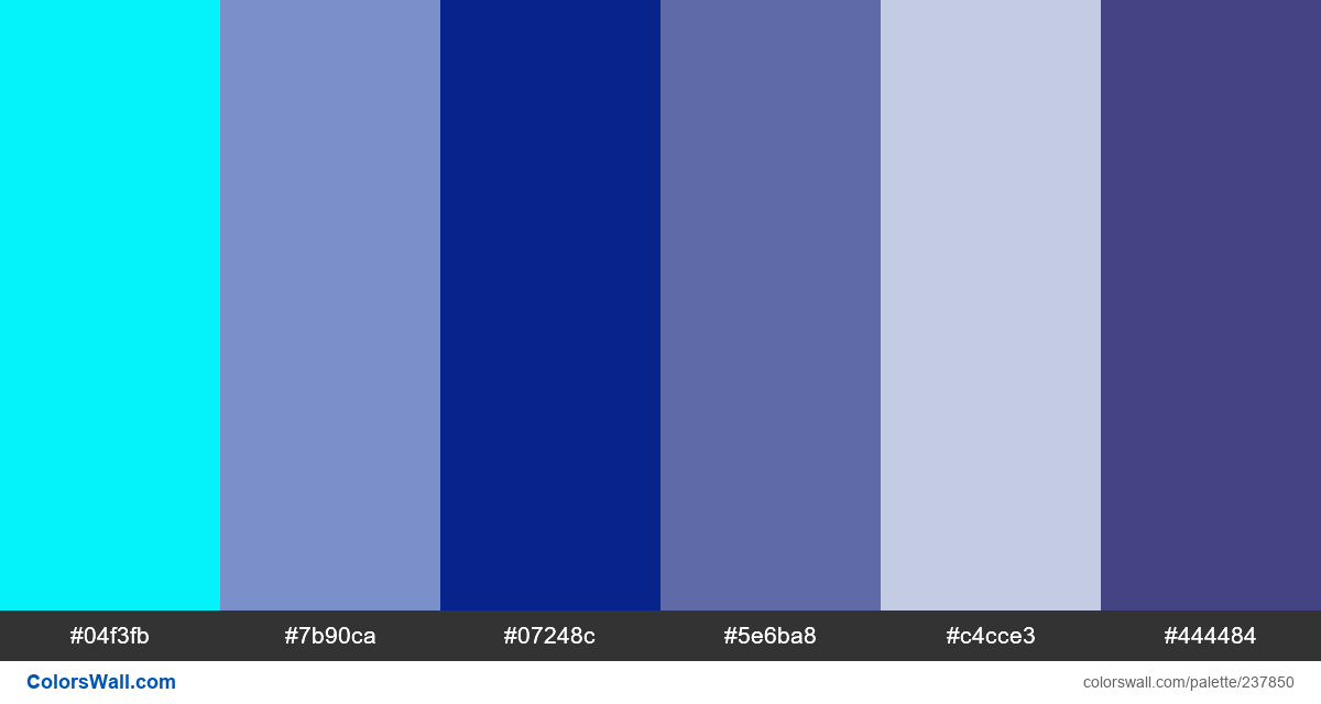 Intelligence metrics engineering analytics colors palette - ColorsWall