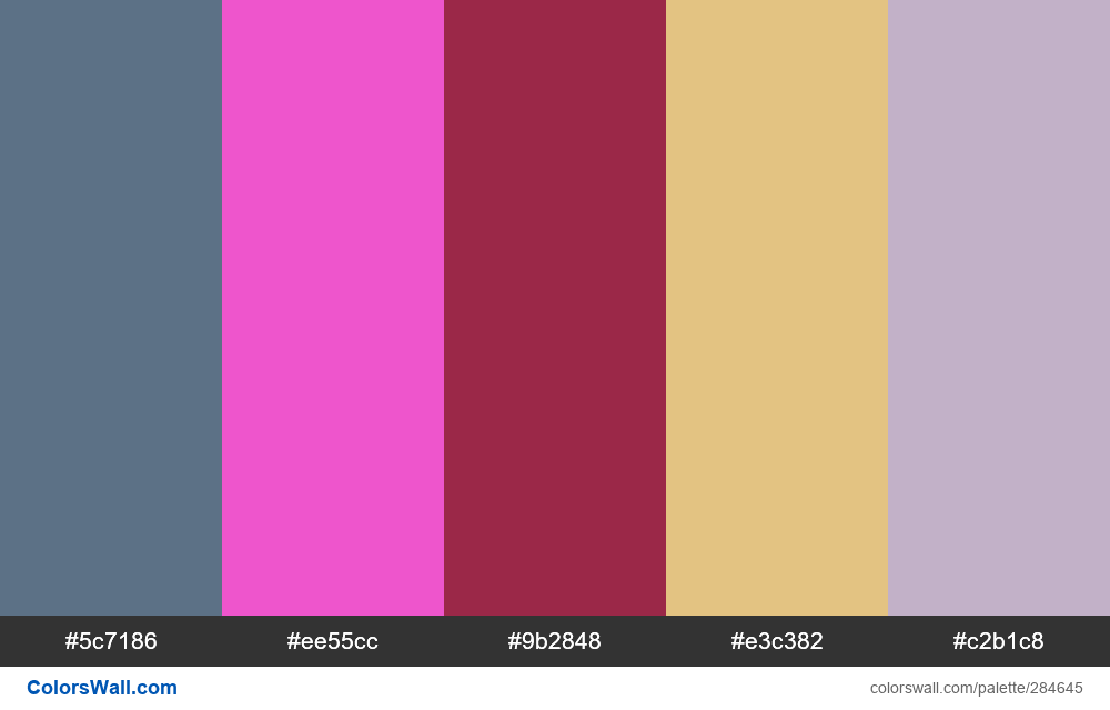PNG image of Layers of Ocean, Kinky Pinky, Vampirella, Tangy, Purple Essence palette Layers of Ocean, Kinky Pinky, Vampirella, Tangy, Purple Essence palette - #284645