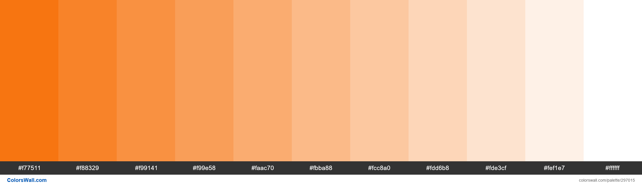 Liquid Lava colors palette - ColorsWall