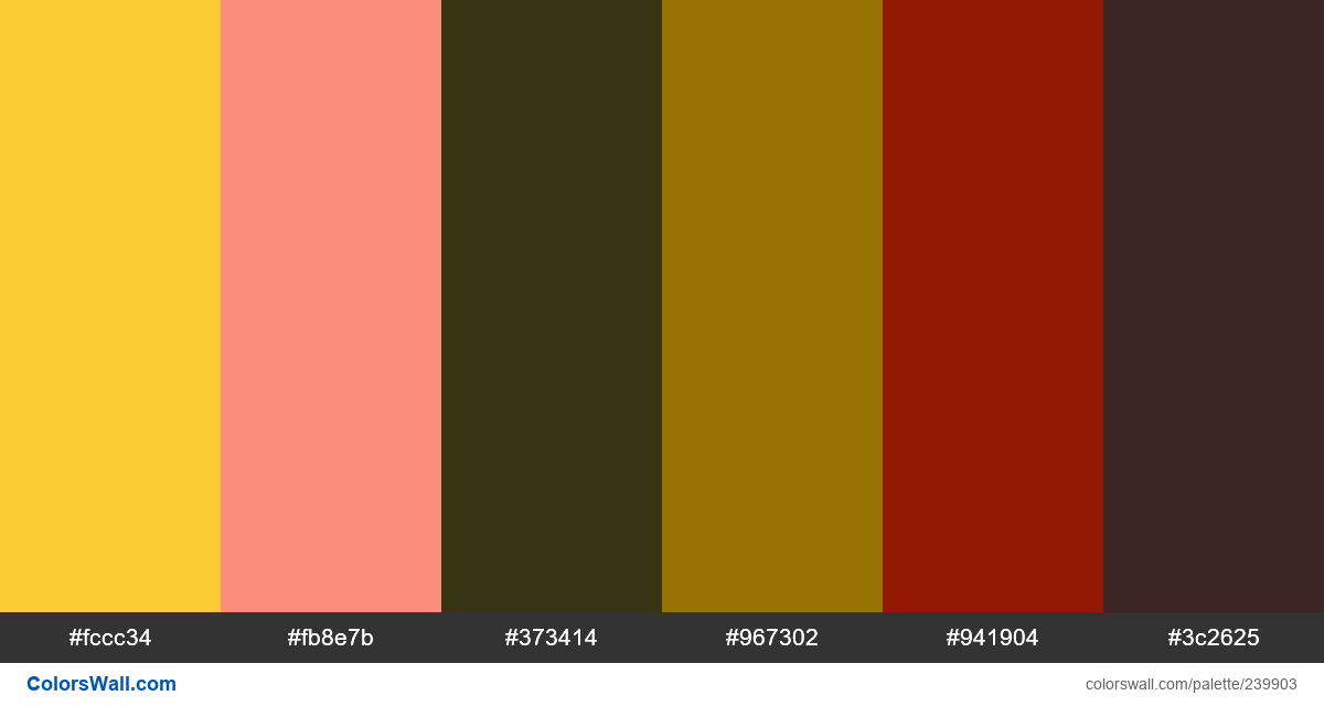 Logo modern minimal business palette | ColorsWall