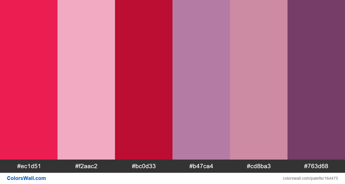 Logo Red Design Podcast Colors Palette Colorswall 