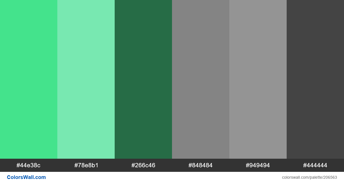 Logos vector glance brand identity colors palette | ColorsWall