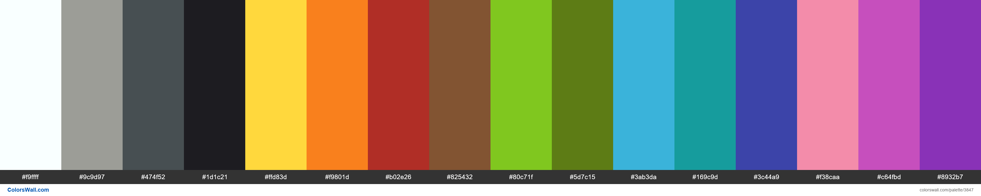 Dark Green Terracotta Color Palette Hex and RGB Values - Color Palettes