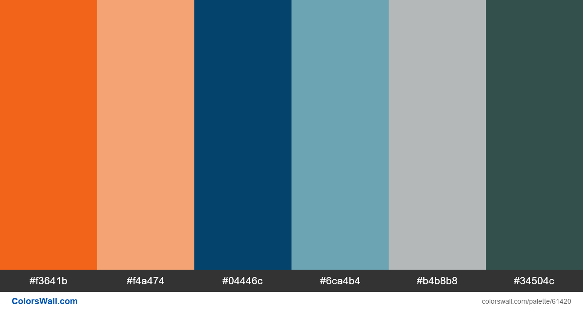 Minimal adobe illustrator material vector colors palette | ColorsWall