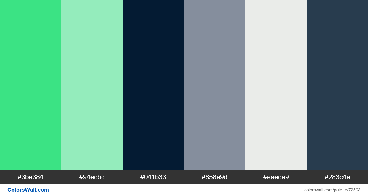 Minimalist Website Web Two Tone Palette 72563 Colorswall 