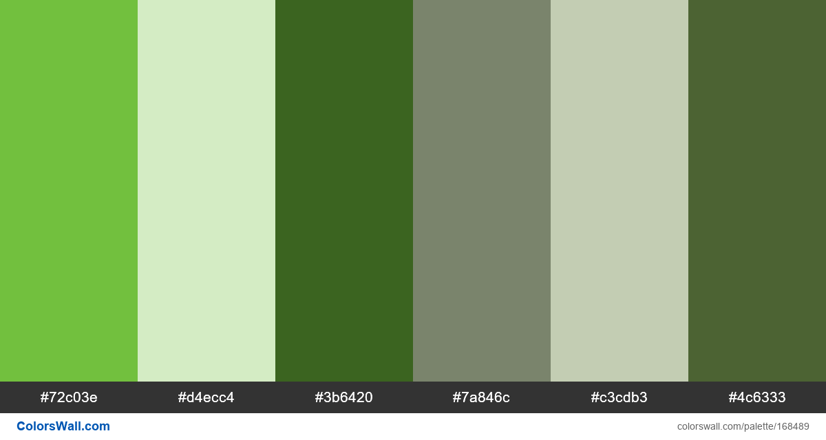 Mobile food cart green hex colors | ColorsWall