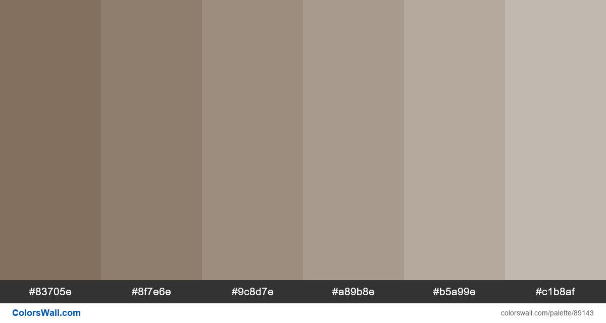 Muted Nudes Colors Palette Colorswall