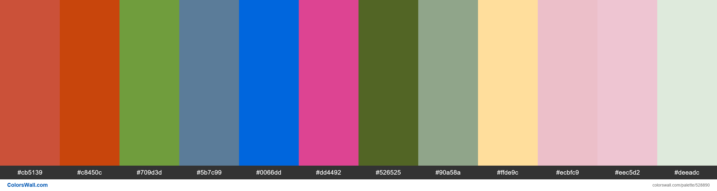 Painted Poppy, Tennis Court, Pea Case, Slate Blue, Blue Ruin, Prunus Avium, Tabbouleh Green, Sonoma Sage, Precious Nectar, Rose Me - #528890