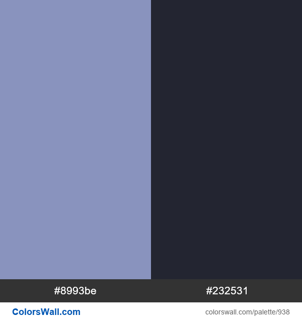 PHP logo colors - #938