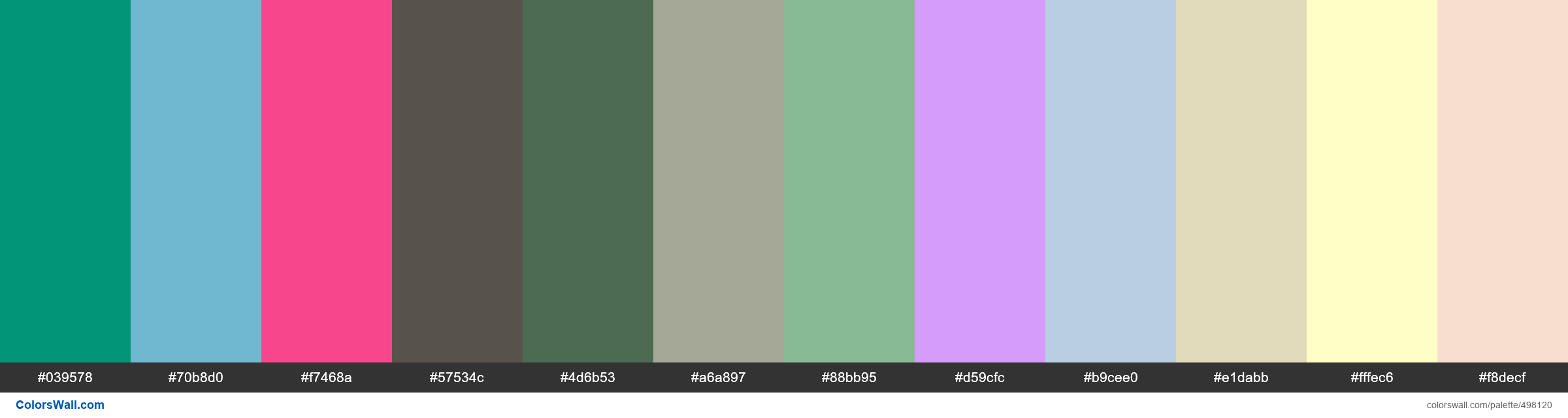 Pool Table, Blue Brocade, Lower Lip, Thunder Grey, Medium Grey Green, Wandering Willow, Forest Frolic, Plasma Trail, Impressionist - #498120