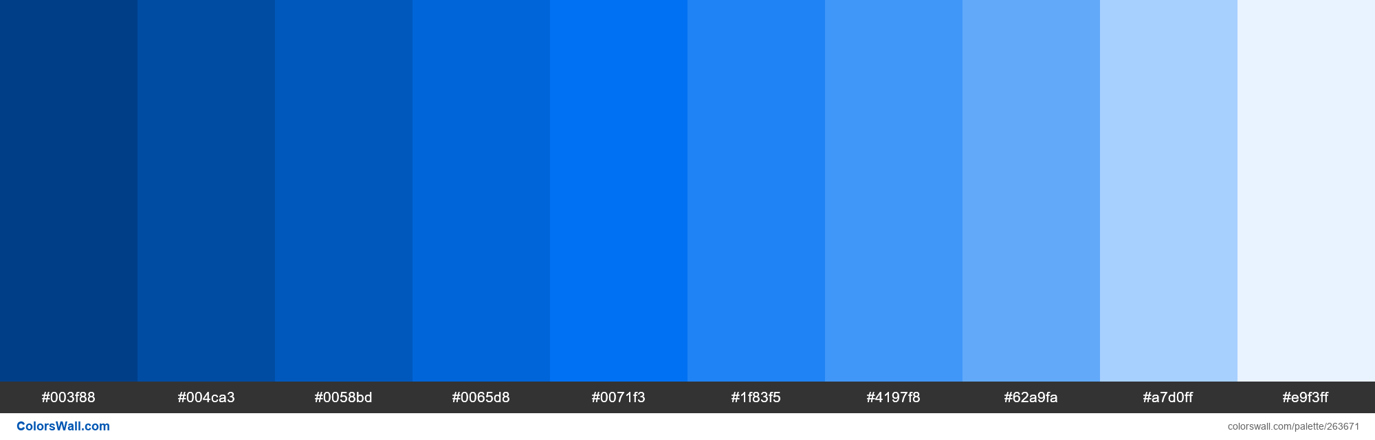 Product - Primary colors palette - ColorsWall