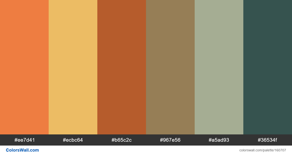 Pub branding brand brewery colors palette | ColorsWall