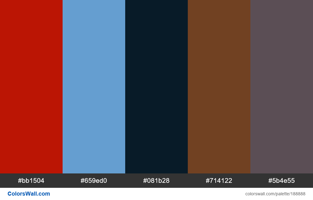 R17 Power High colors palette - ColorsWall