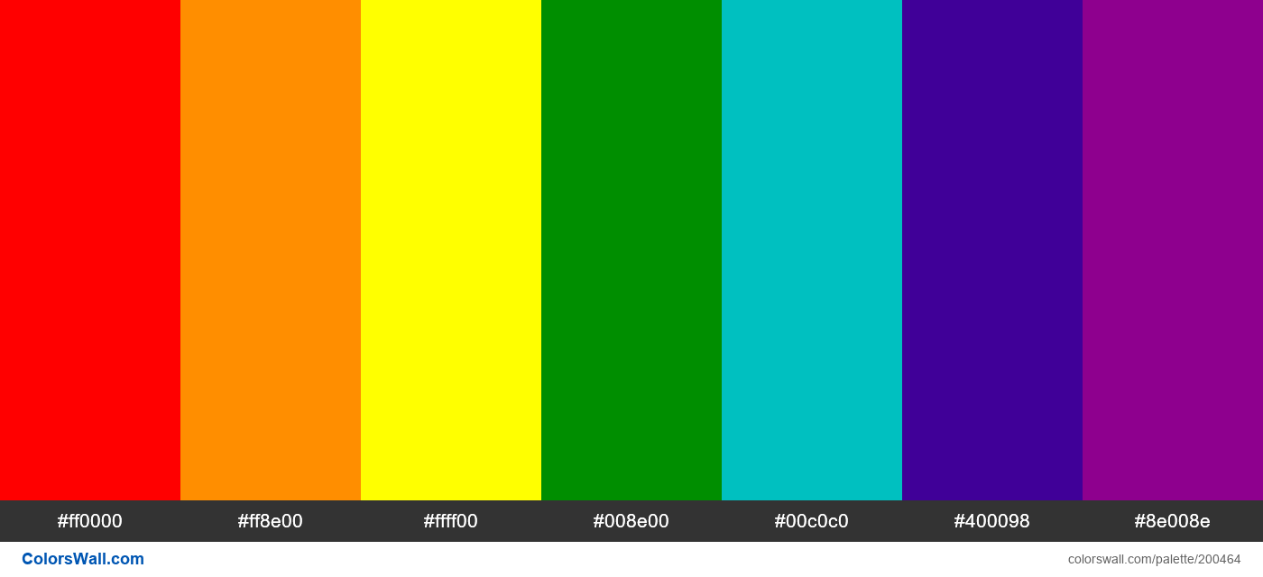 rainbow-colors-palette-ff0000-ff8e00-ffff00-colorswall