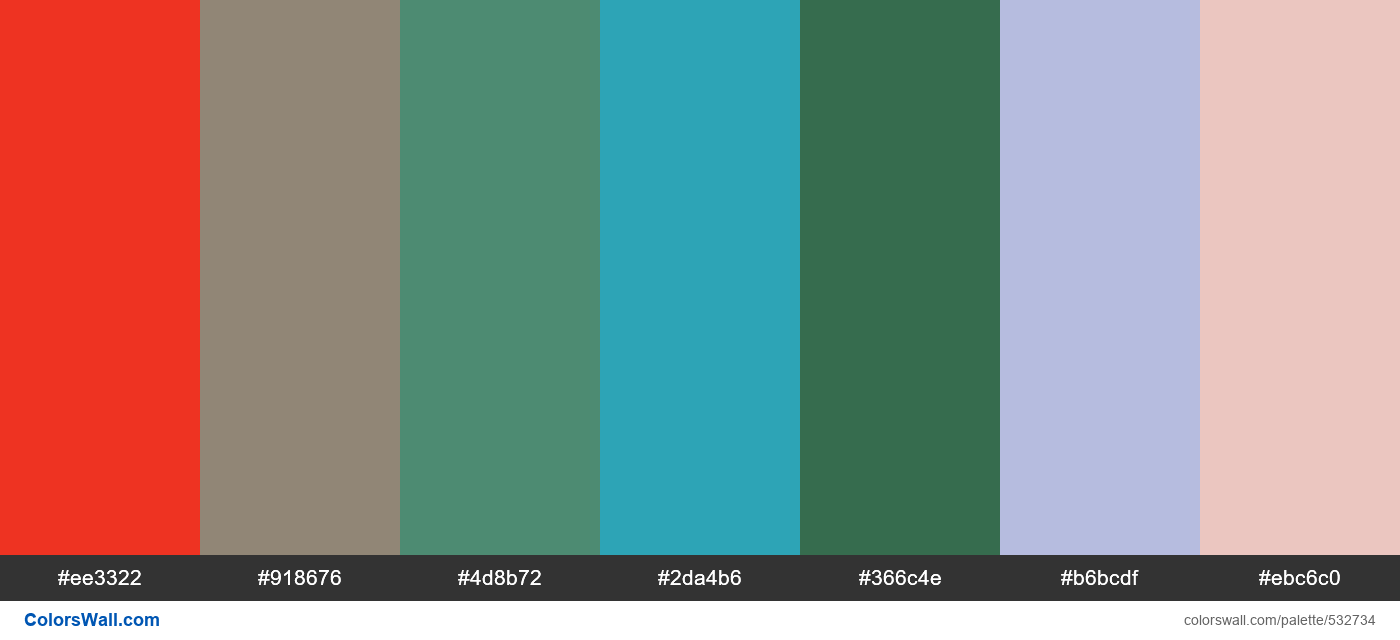 PNG image of Red Rampage, Stacked Stone, Molly Robins, Sparkling Cove, Jungle Book Green palette Red Rampage, Stacked Stone, Molly Robins, Sparkling Cove, Jungle Book Green palette - #532734