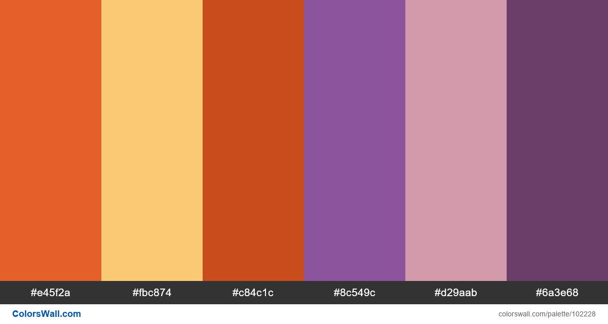 Redshift3d design 3d character colors palette - ColorsWall