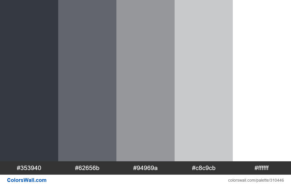 Rice’s Whale colors palette - ColorsWall