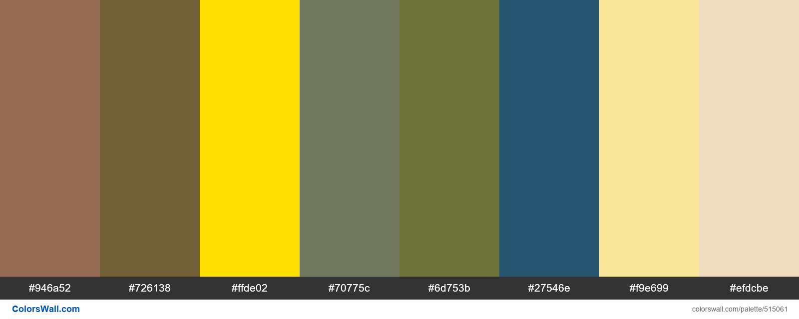 PNG image of Sable Brown, Morass, Sundried, Egyptian Nile, Swamp Shrub, Diver Lady palette Sable Brown, Morass, Sundried, Egyptian Nile, Swamp Shrub, Diver Lady palette - #515061