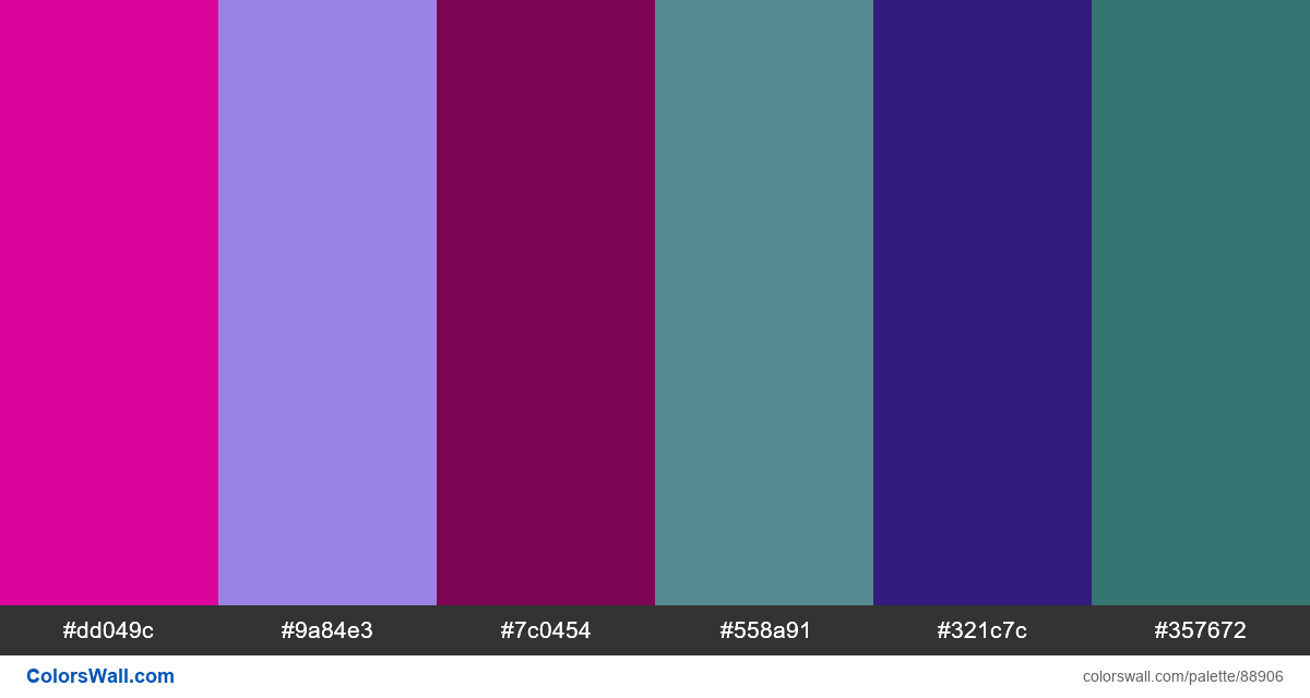 Sans type title grafitti palette - ColorsWall