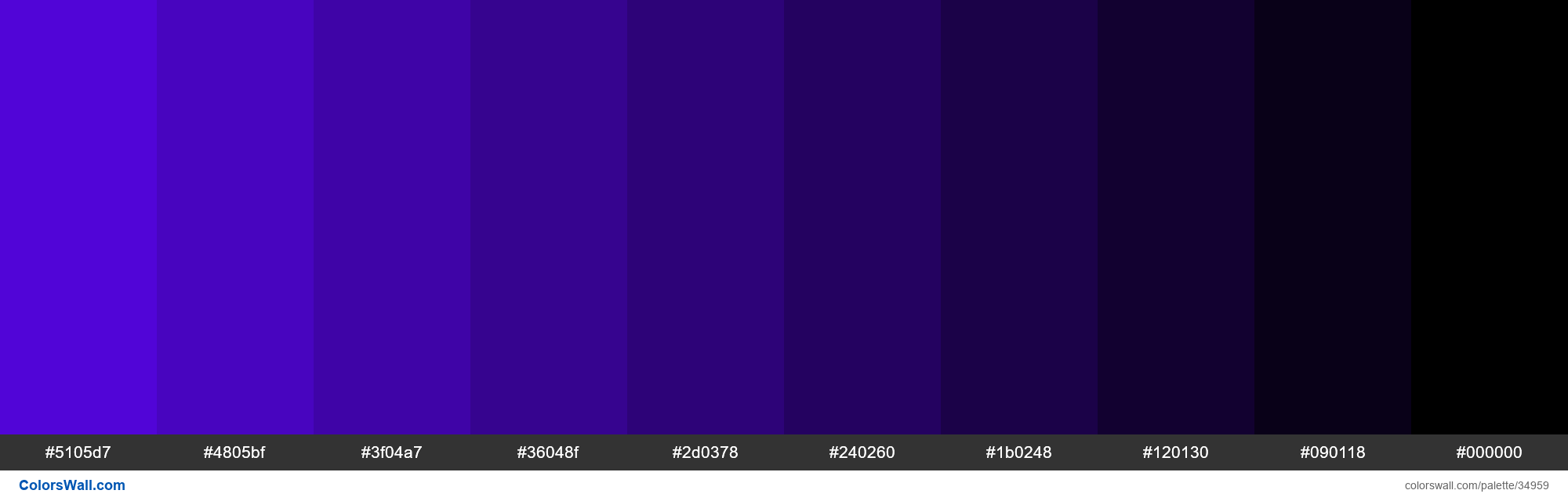 Shades Xkcd Color Blue Purple #5a06ef Hex Colors Palette 