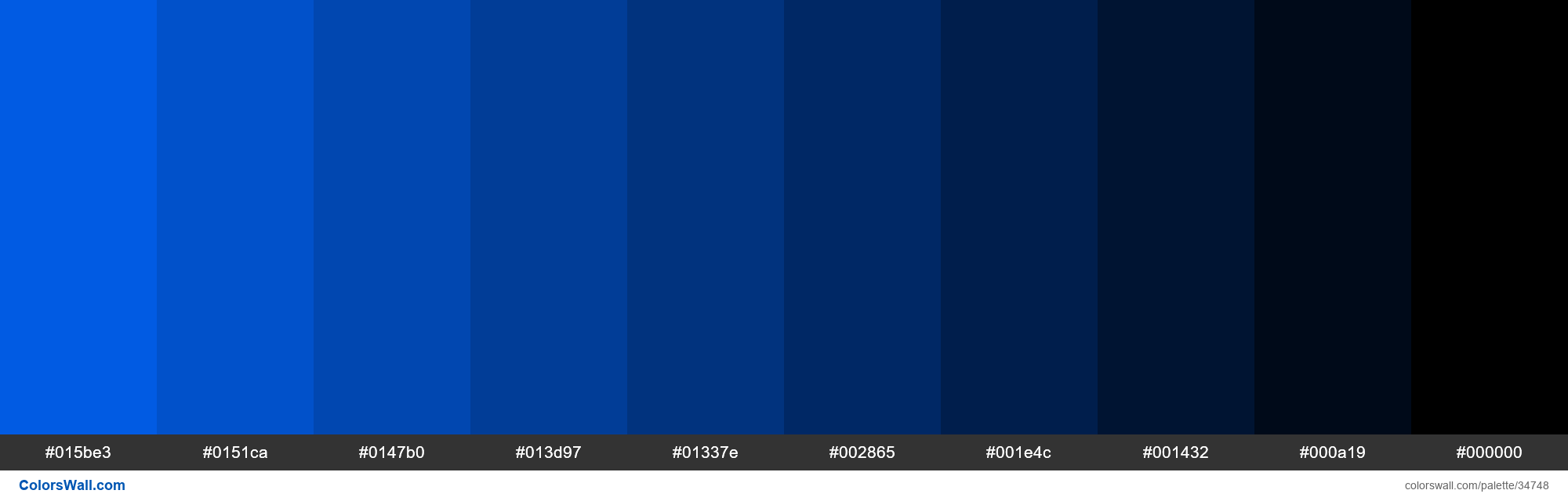 Shades Xkcd Color Bright Blue 0165fc Hex Hex Rgb Codes