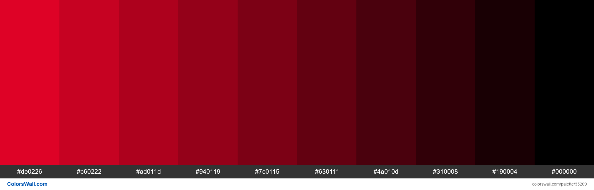 Shades Xkcd Color Cherry Red F7022a Hex 35209 Colorswall 